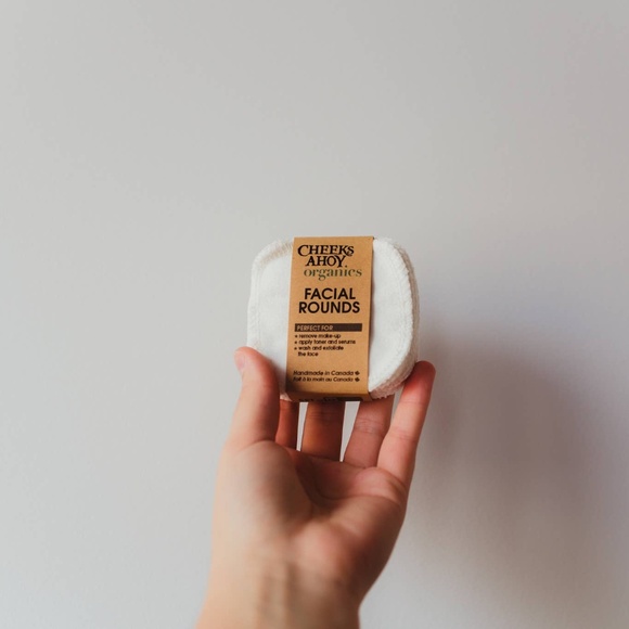 (NWT) Cheeks Ahoy Organic Reusable Facial Rounds - Picture 3 of 3